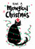Cute Christmas Card - Meowgical - Cat created by StudiOllie