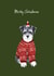 Cute Christmas Card - Schnauzer - Christmas Jumper created by Debbie Daley Illustrations