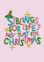 Funny Christmas Card - Siblings For Life created by Ludicrous Prints
