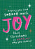 Heartfelt Christmas Card - Find Your Joy This Festive Season - Be Yourself - LGBTQ+ created by Bow & Bell