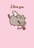 Cute Anniversary/Valentine's Day Card - Pusheen - Cupid created by Hype Associates