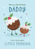 Cute Christmas Card - For Daddy - Love From Your Little Pudding created by Jess Moorhouse