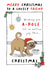 Funny Christmas Card - For A Friend - Wishing You A-Hole Lot Of Festive Joy created by Dandelion Stationery