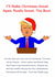 Funny Trump Christmas Card - Big Beautiful Party with Tariffs - Donald Humour created by Swizzoo