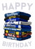 Classic Birthday Card - Everton Football Shirts - Stack created by Pedges Houseboat