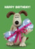 Cute Birthday Card - Wallace And Gromit - Dog Bone created by Hype Associates