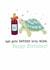 Fun Birthday Card - Age Gets Better With Wine created by Dandelion Stationery