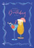 Classic Birthday Card - For Her - Cocktails created by Rebecca Prinn