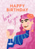 Gorgeous Birthday Card - Here's to You created by Kishi & Star