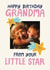 Cute Birthday Card - For Grandma - From Your Little Star created by Christine Cuddihy Illustration