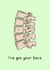 Cute Get Well Card - Got Your Back created by Erin Berry