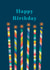 Classic Birthday Card - For Him - Candles created by Maggie Magoo Designs