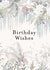 Pretty Birthday Card – Watercolour Florals created by Ohh Deer