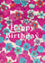 Pretty Birthday Card – Vibrant Florals created by Ohh Deer