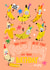 Cute Birthday Card - Party Bananas created by NICHOLA COWDERY ILLUSTRATIONS