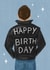 Classic Birthday Card - For Him - Leather Jacket created by Silky Rose Design