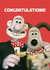 Fun Congratulations Card - Wallace and Gromit - Cheers created by Hype Cards
