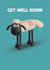 Cute Get Well Card - Wallace And Gromit - Shaun The Sheep created by Hype Cards
