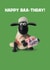 Cute Birthday Card - Wallace And Gromit - Shaun The Sheep created by Hype Associates