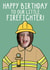 Cute Birthday Card - Little Fire Fighter created by OhJaye