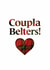 Classic Wedding/Engagement Card - Coupla Belters - Heart created by Scottish Greetings