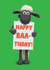 Cute Birthday Card - Shaun The Sheep - Baa-thday created by Hype Cards