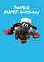 Cute Birthday Card - Shaun The Sheep - Superhero created by Hype Cards
