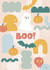 Cute Boo Halloween Card created by Mint + Mabel