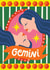 Arty Birthday Card - Gemini created by AbiGoLucky