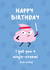 Fun Witty Happy Birthday Card - Ninja Creami - Not Really created by Chloe Lambert