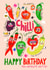 Funny Birthday Card - Chilli Lover - You Absolute Hottie! created by NICHOLA COWDERY ILLUSTRATIONS 