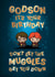 Cute Birthday Card - For Godson - Harry Potter - Muggles created by Cardology