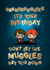 Cute Birthday Card - For Granddaughter - Harry Potter - Muggles created by Cardology