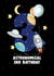 3rd birthday space theme, astronomical card for 3 year old created by LynseyLovez