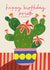 Funny Birthday Card - Cactus - Prick created by AbiGoLucky