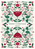 Classic Christmas Card - For Mum - Folk Florals created by Nina Raby - Jones
