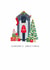 Classic Christmas Card - Season's Greetings - London Festive Guard created by Klara Hawkins