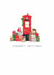 Classic Christmas Card - Postbox - Presents created by Klara Hawkins