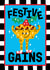 Funny Christmas Card - Festive Gains created by Sanders de Roeper