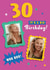 Classic Birthday Card - 30th - Woo Hoo created by Dalia Clark Design