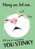 Funny Cat Sniff Inspector Card - Cat Lover Greeting Card - TikTok Trend Inspired created by PrintTwentytwo