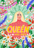 Arty Birthday Card - April Queen - For Her created by NICHOLA COWDERY ILLUSTRATIONS
