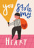 Cute Birthday/Anniversary Card - You Stole My Heart - Robber created by AbiGoLucky