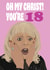 Funny Birthday Card - 18th - Pam - Gavin And Stacey created by Hello Sausage