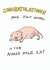 Funny Birthday Card - Naked Mole Rat created by Trashy Mags