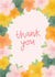 Pretty Thank You Card - Bright Florals created by Fliss Muir