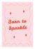 Born to Sparkle Greeting Card | Happy Birthday created by Mark Winter