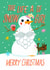 Funny Christmas Card - Taylor Swift - The Life Of A Snowgirl created by NICHOLA COWDERY ILLUSTRATIONS 