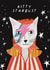 Cute Birthday Card - Kitty Stardust - Cat Pun created by Niaski