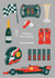 Classic Birthday Card - Formula 1 Racing created by Ohh Deer